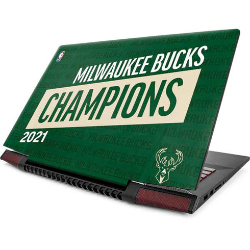 NBA Milwaukee Bucks 2021 Champions Lenovo IdeaPad Skin