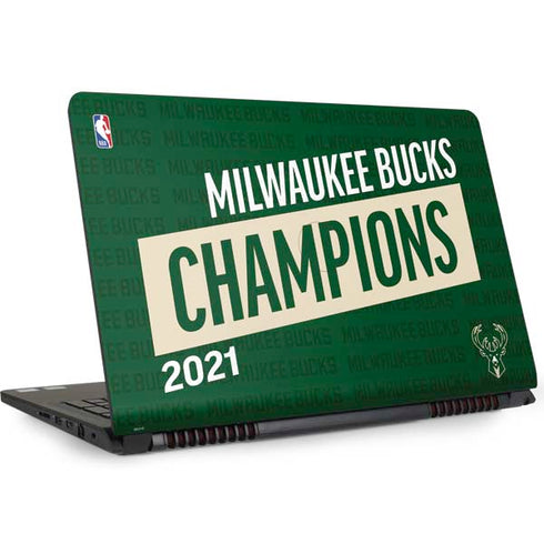 NBA Milwaukee Bucks 2021 Champions Dell Inspiron Skin