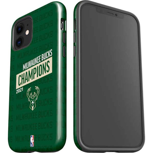 NBA Milwaukee Bucks 2021 Champions iPhone 12 Impact Case