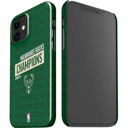 NBA Milwaukee Bucks 2021 Champions iPhone 12 Mini Lite Case