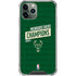 NBA Milwaukee Bucks 2021 Champions iPhone 12 Pro Clear Case