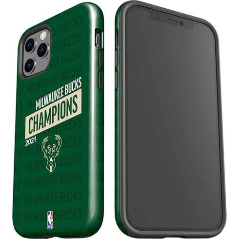 NBA Milwaukee Bucks 2021 Champions iPhone 12 Pro Impact Case