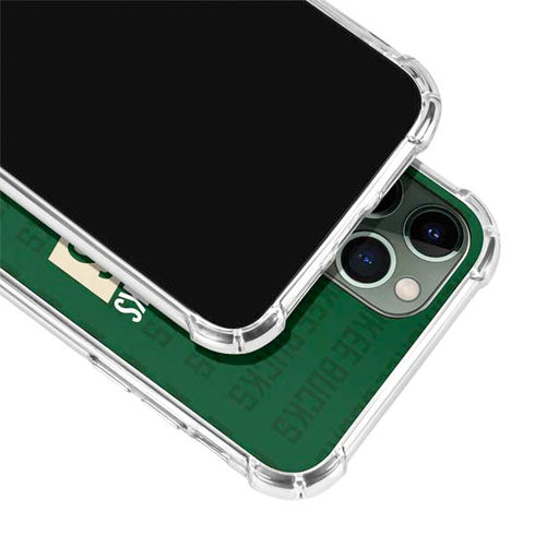NBA Milwaukee Bucks 2021 Champions iPhone 12 Pro Max Clear Case