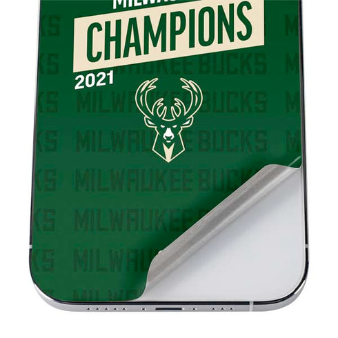 NBA Milwaukee Bucks 2021 Champions iPhone 12 Pro Max Skin