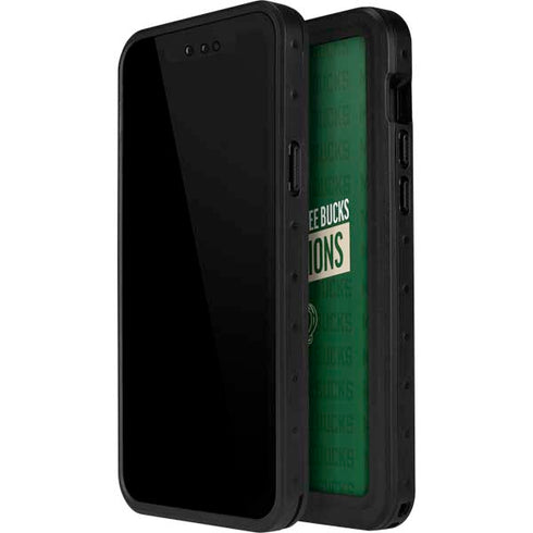 NBA Milwaukee Bucks 2021 Champions iPhone 12 Pro Max Waterproof Case