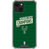 NBA Milwaukee Bucks 2021 Champions iPhone 13 Clear Case