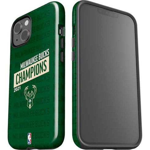 NBA Milwaukee Bucks 2021 Champions iPhone 13 Impact Case