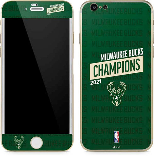 NBA Milwaukee Bucks 2021 Champions iPhone 6/6s Skin