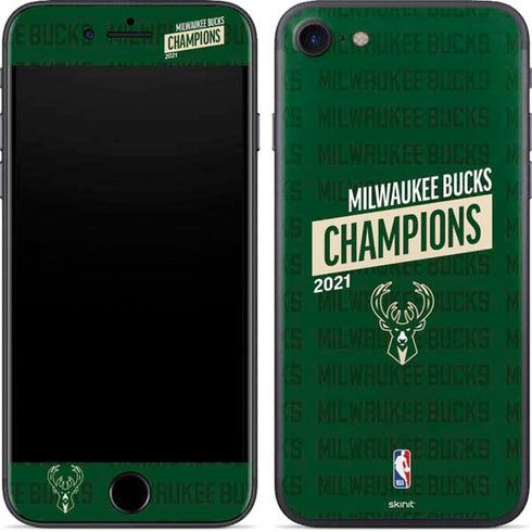 NBA Milwaukee Bucks 2021 Champions iPhone 7 Skin