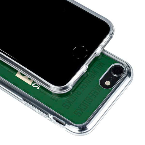 NBA Milwaukee Bucks 2021 Champions iPhone SE (2nd & 3rd Gen) Clear Case