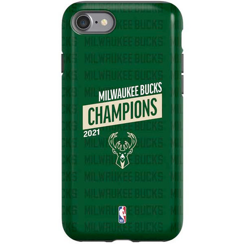 NBA Milwaukee Bucks 2021 Champions iPhone SE (2nd & 3rd Gen) Pro Case