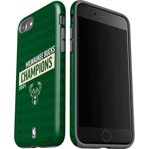 NBA Milwaukee Bucks 2021 Champions iPhone SE (2nd & 3rd Gen) Pro Case