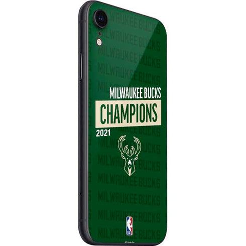 NBA Milwaukee Bucks 2021 Champions iPhone SE (2nd & 3rd Gen) Skin
