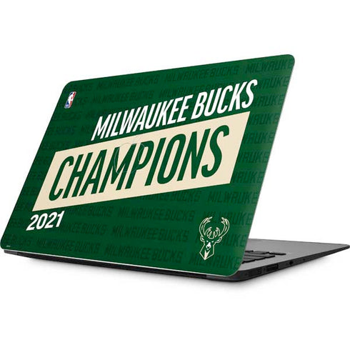 NBA Milwaukee Bucks 2021 Champions Apple MacBook Skin