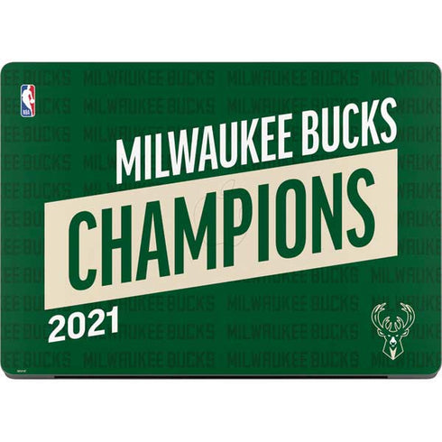 NBA Milwaukee Bucks 2021 Champions MacBook Pro 14in (2021-24) Skin