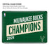 NBA Milwaukee Bucks 2021 Champions MacBook Pro 16in (2021-25) Case plus Skin