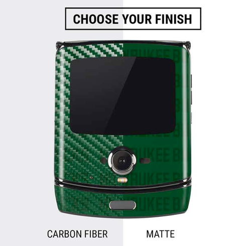 NBA Milwaukee Bucks 2021 Champions Motorola RAZR Skin