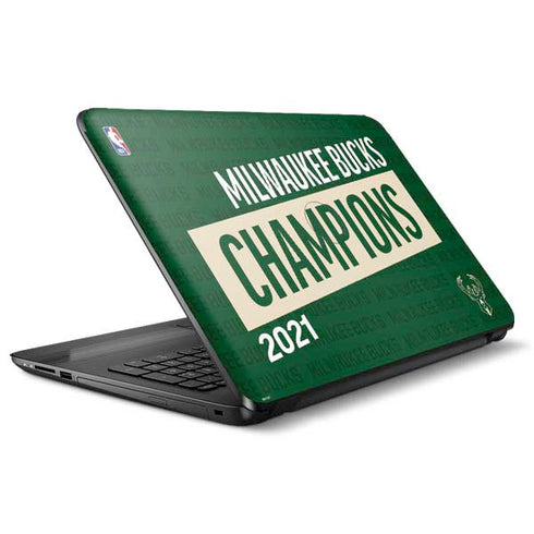 NBA Milwaukee Bucks 2021 Champions HP Notebook Skin