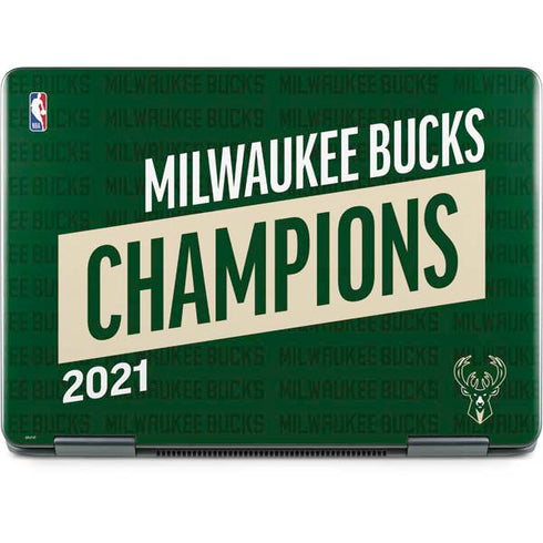 NBA Milwaukee Bucks 2021 Champions Notebook 9 Pro 13in (2017) Skin