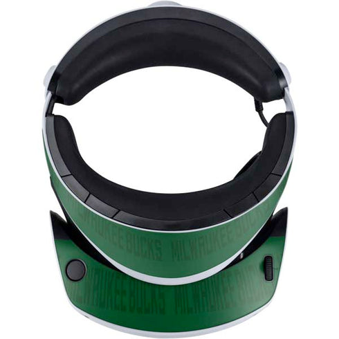 NBA Milwaukee Bucks 2021 Champions PlayStation VR2 Skin