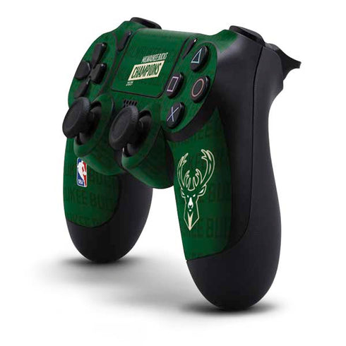 NBA Milwaukee Bucks 2021 Champions PS4 Controller Skin
