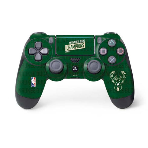 NBA Milwaukee Bucks 2021 Champions PS4 Pro/Slim Controller Skin