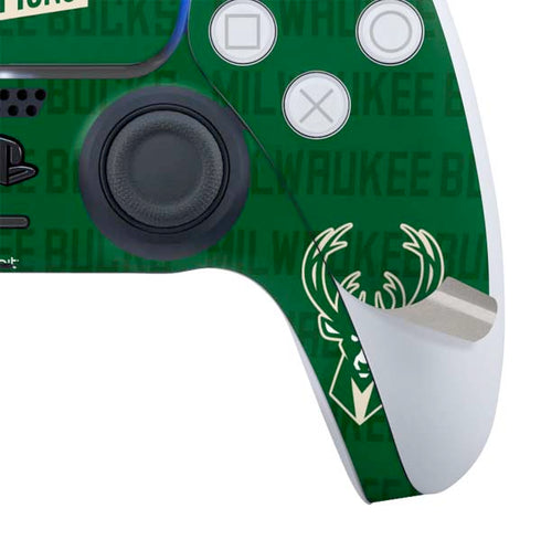 NBA Milwaukee Bucks 2021 Champions PS5 Controller Skin