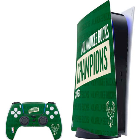 NBA Milwaukee Bucks 2021 Champions PS5 Digital Edition Bundle Skin