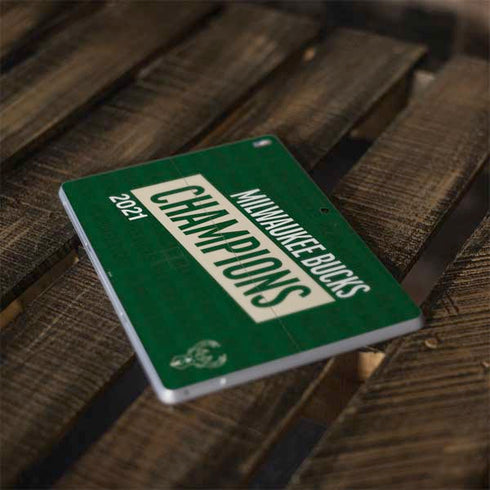 NBA Milwaukee Bucks 2021 Champions Surface Go Skin