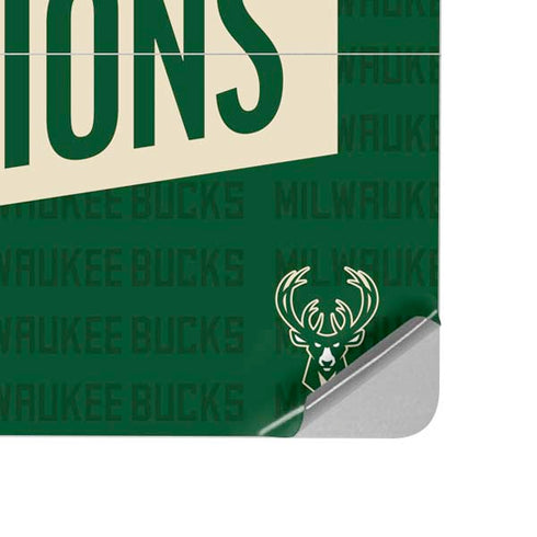 NBA Milwaukee Bucks 2021 Champions Surface Laptop Studio Skin