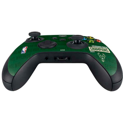 NBA Milwaukee Bucks 2021 Champions Xbox Series X Controller Skin