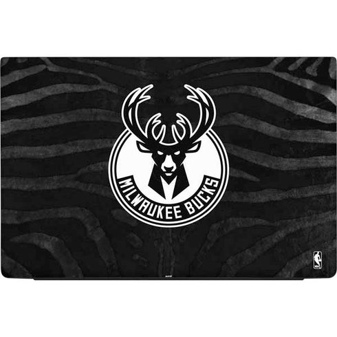 NBA Milwaukee Bucks Animal Print Black Dell Vostro Skin