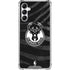 NBA Milwaukee Bucks Animal Print Black Galaxy A14 5G Clear Case