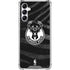 NBA Milwaukee Bucks Animal Print Black Galaxy A15 5G Clear Case