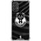NBA Milwaukee Bucks Animal Print Black Galaxy A32 5G Clear Case
