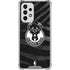 NBA Milwaukee Bucks Animal Print Black Galaxy A33 5G Clear Case