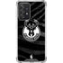 NBA Milwaukee Bucks Animal Print Black Galaxy A52 5G Clear Case