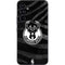 NBA Milwaukee Bucks Animal Print Black Galaxy A54 5G Skin