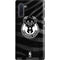 NBA Milwaukee Bucks Animal Print Black Galaxy Note 10 Pro Case