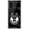 NBA Milwaukee Bucks Animal Print Black Galaxy Note20 5G Clear Case
