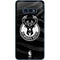 NBA Milwaukee Bucks Animal Print Black Galaxy S10e Skin
