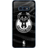 NBA Milwaukee Bucks Animal Print Black Galaxy S10e Skin