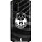 NBA Milwaukee Bucks Animal Print Black Galaxy S20 Lite Case