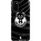 NBA Milwaukee Bucks Animal Print Black Galaxy S20 Pro Case