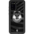 NBA Milwaukee Bucks Animal Print Black Galaxy S20 Waterproof Case