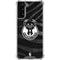 NBA Milwaukee Bucks Animal Print Black Galaxy S21 Plus 5G Clear Case