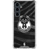 NBA Milwaukee Bucks Animal Print Black Galaxy S23 FE Clear Case