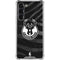 NBA Milwaukee Bucks Animal Print Black Galaxy S23 Plus Clear Case