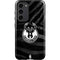 NBA Milwaukee Bucks Animal Print Black Galaxy S23 Plus Pro Case