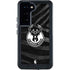 NBA Milwaukee Bucks Animal Print Black Galaxy S23 Waterproof Case